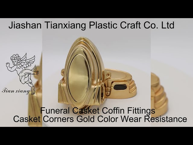 中国 大きい小箱は金で刺繍されたプラスチックに角を付ける 販売