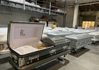 葬儀 に 用い られる 格好 的 な 別れ の 鉄 の 棺 の 箱