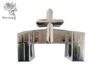 銀製のABS十字の装飾が付いているプラスチック棺の家具の小箱のコーナー