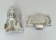 銀製の磨かれためっきの小箱ハードウェア/独特な設計棺の装飾