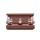 金のプラスチック小箱の付属品の米国式の葬儀の棺の付属品