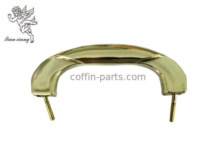 薄い金のプラスチックおよび金属の小箱ハードウェア、卸し売り棺のハンドルH9021