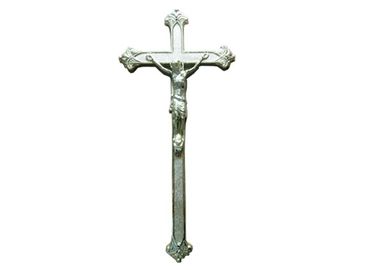 葬儀のイエス・キリストの装飾の棺の十字架像のサイズ38.5の× 18.5 Cm PPは材料をリサイクルします