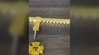 プレミアムヴィンテージツイスト棺ハンドル耐久性のある葬儀ハードウェア