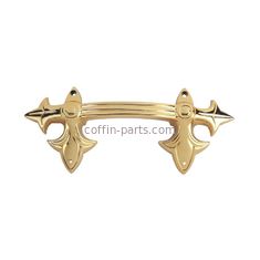 Funeral Gold PP Recycle Plastic Coffin Handle Ornamental