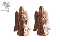銅の棺の家具の小箱は米国式プラスチック天使パターンに角を付けます