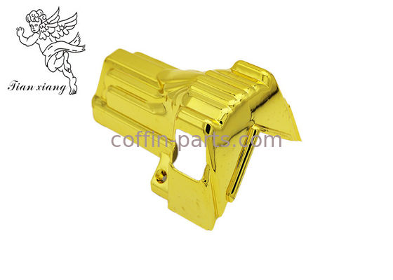 OEM Customized Funeral Casket Corners Set With Coating Film
