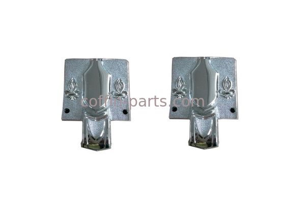 Plastic Injection Molding  Silvering  Coffin Parts applied with Steel bar