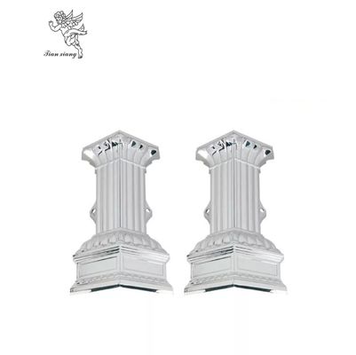 Pale Gold Coffin Swing Handle African Style Abs Pp Plastic Material