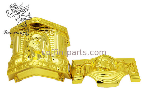 米国式の棺の付属品、小箱の鉄Tubesvが付いている角のプラスチック棺の付属品