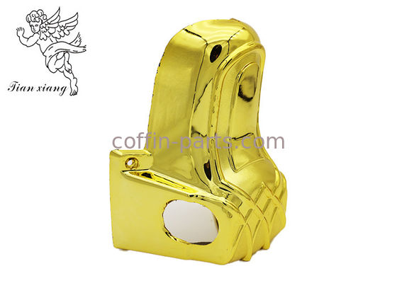 ABSプラスチックの銀の小箱は金属棒が付いている小箱ハードウェアに角を付けます